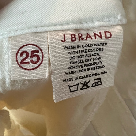 J brand maverick cargo jeans in white utility skinny - Picture 9 of 10